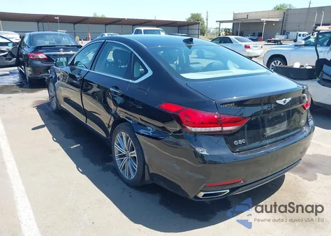 2018 Genesis G80 3.8 z USA, uszkodzony, nr VIN KMHGN4JE3JU284909